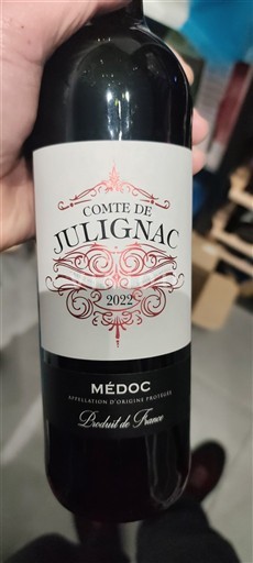 Bordeaux Médoc Comte de Julignac 2022