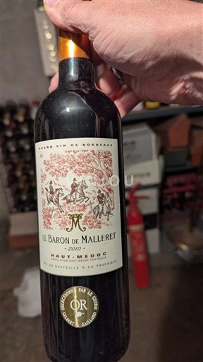 Bordeaux Haut-Médoc Château Malleret Le Baron de Malleret 2010