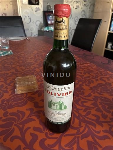 Bordeaux Pessac-Léognan Le Dauphin Olivier 1992