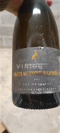 Vallée du Rhône Costières-de-nîmes Château Font Barrièle Les Origines 2021