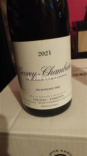 Bourgondië Gevrey-Chambertin Frédéric Esmonin 2021