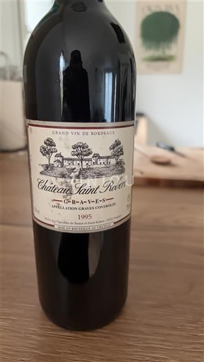 Bordeaux Graves Château Saint Robert 1995