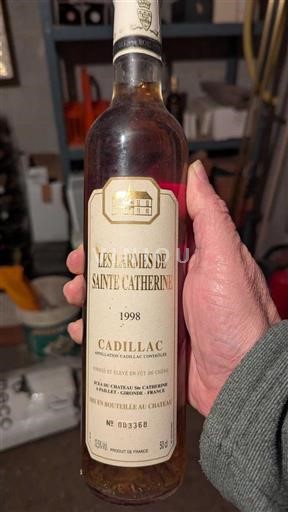 Burdeos Cadillac Château Sainte Catherine Les Larmes de Sainte Catherine 1998