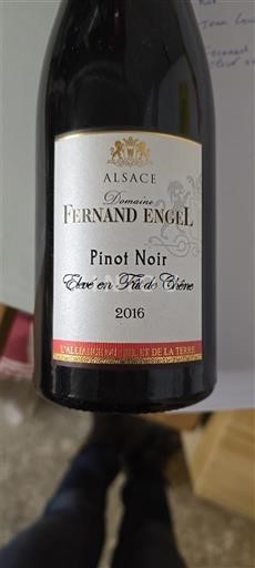 Alsace Domaine Fernand Engel Élevé en Fût de Chêne 2016