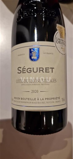 Thung lũng Rhône Không được chỉ định Cave la Romaine 2020