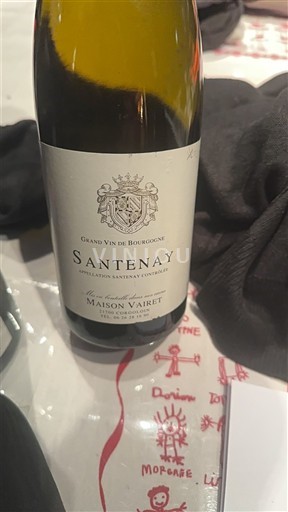 Borgoña Santenay Maison Vairet Sin añada