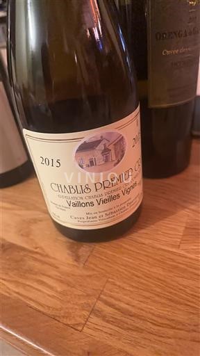Burgundy Chablis Premier Cru Caves Jean et Sébastien Dauvissat Vaillons Vieilles Vignes 2015
