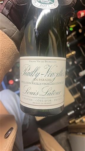 Bourgogne Pouilly-vinzelles Louis Latour En Paradis 2021