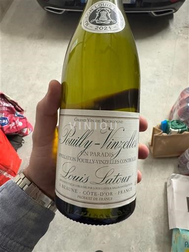 Borgogna Pouilly-vinzelles Louis Latour En Paradis 2021