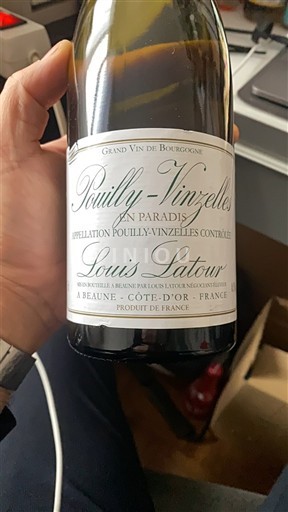 Burgundi Pouilly-vinzelles Louis Latour En Paradis 2021