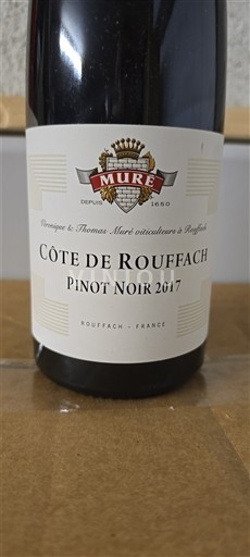 Alsace Not Specified Muré Côte de Rouffach Pinot Noir 2017