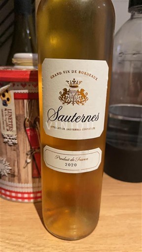 Bordeaux Sauternes Saint Laurent du Bois 2020