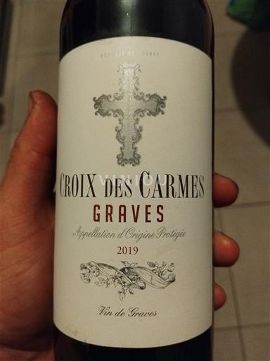 Bordeaux Graves Croix des Carmes 2019