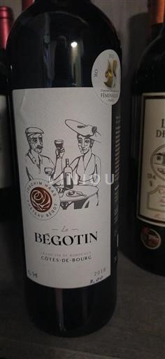 Burdeos Côtes-de-bourg La Bégotin 2018
