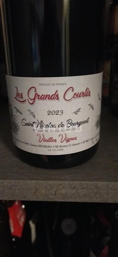 Údolí Loiry Saint-Nicolas-De-Bourgueil Les Grands Courlis Vieilles Vignes 2023