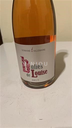 Loiredalen Crémant de Loire Domaine Villemaine Bulles de Louise Icke årgångsbetecknad