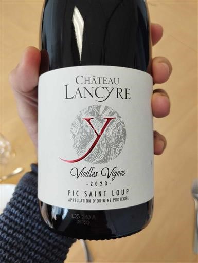 Languedoc Pic-saint-loup Château Lancyre Vieilles Vignes 2023