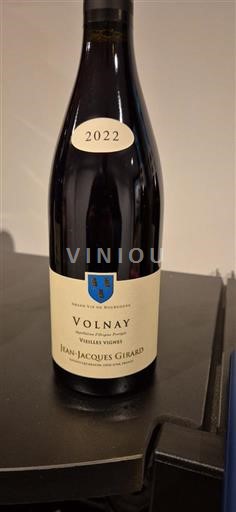 Burgundy Volnay Jean-Jacques Girard Vieilles Vignes 2022