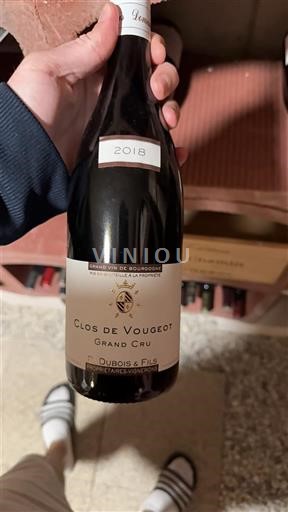 Burgund Clos-de-Vougeot Grand Cru Dubois & Fils 2018
