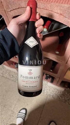 Bourgogne Pommard Premier Cru Comte Armand Clos des Epeneaux 2007