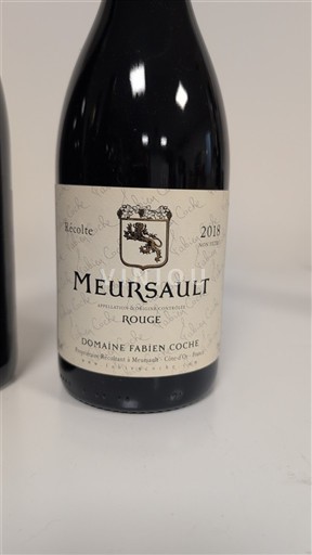 Bourgogne Meursault Domaine Fabien Coche 2018