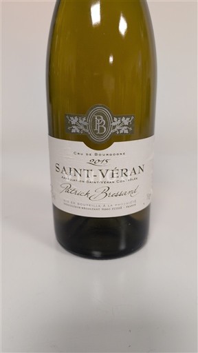 Burgundsko Saint-Véran Patrick Brisset 2015