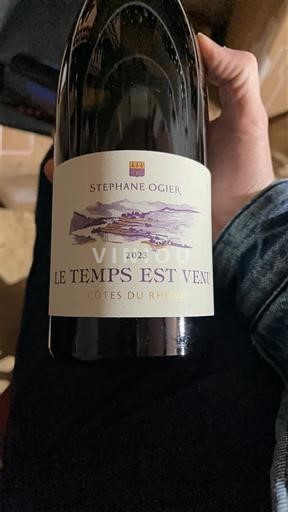 Valle del Rodano Côtes-du-Rhône Stéphane Ogier Le Temps est Venu 2023