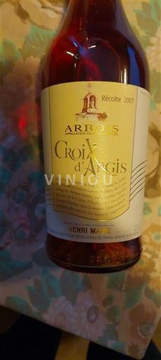 Jura Arbois Henri Maire Croix d'Agis 2007