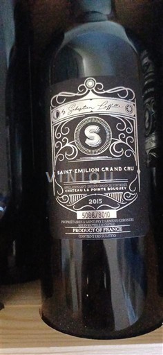 Bordeaux Saint-Émilion Grand Cru Château La Pointe Bouquey 2015