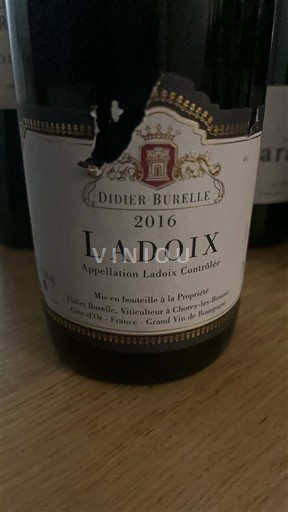 Bourgogne Ladoix Didier Burelle 2016