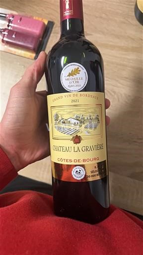 Bordeaux Côtes-de-bourg Château La Gravière 2021