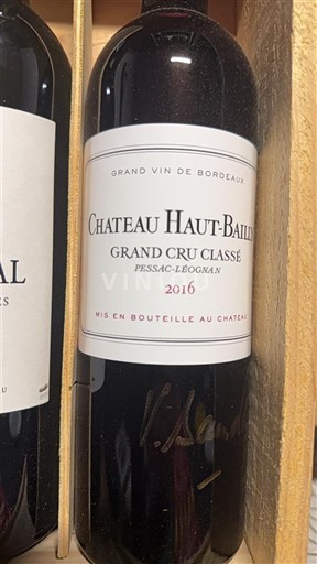 Burdeos Pessac-Léognan Grand Cru Classé Château Haut-Bailly 2016