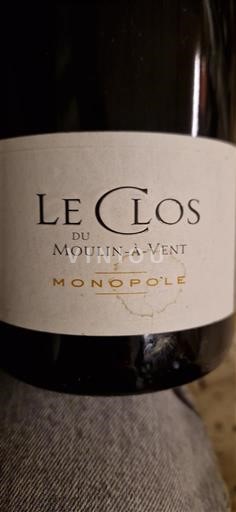 Beaujolais Moulin-à-vent Le Clos du Moulin-à-Vent Monopole Neročník