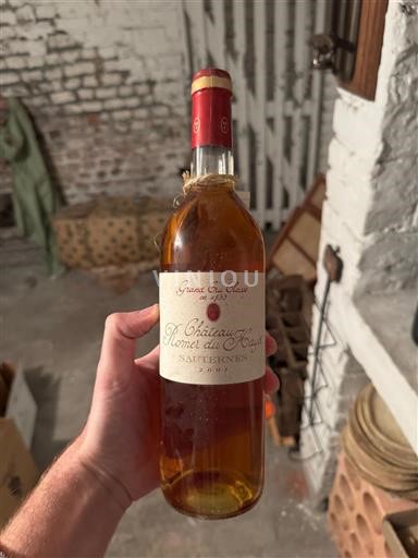 Bordeaux Sauternes Château Romer du Hayot 2003