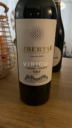 Bordeaux Lamothe-Vincent Libertae 2018