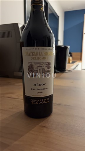 Bordeaux Médoc Cru Bourgeois Château La France Delhomme 2016