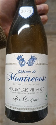 Beaujolais Beaujolais Villages Château Montrevost Les Ponteys 2022