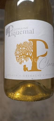 Roussillon Côtes-du-Roussillon Domaine Piquemal Clarisse 2023