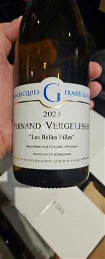 Burgundi Pernand-vergelesses Jean-Jacques Girard Les Belles Filles 2023