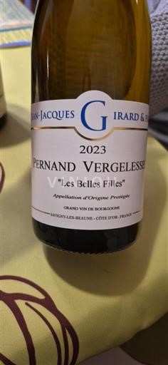 Burgundy Pernand-Vergelesses Jean-Jacques Girard Les Belles Filles 2023