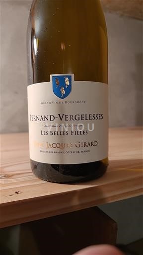 Bourgogne Pernand-vergelesses Jean-Jacques Girard Les Belles Filles 2023