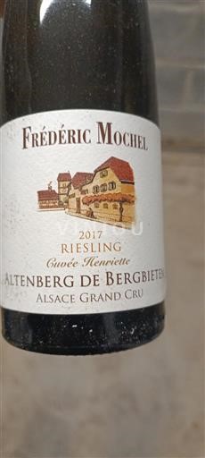 Alsace Riesling Grand Cru Frédéric Mochel Henriette 2017