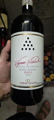 Apulien Ospecificerat Torrevento Vigna Pedale 2015