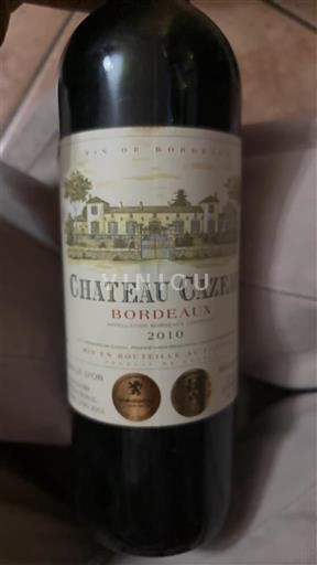 Bordeaux Château Cazenave 2010