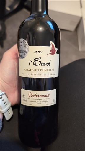 Tây Nam Pécharmant Château Les Merles l'Envol 2021