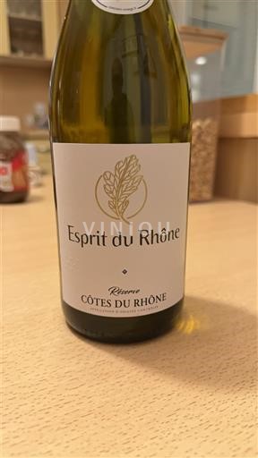Rhônedalen Côtes du Rhône Esprit du Rhône Réserve 2024