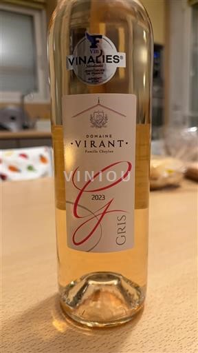 Provence, Lage Rhône-vallei, Corsica Middellandse Zee Domaine Virant Gris 2023