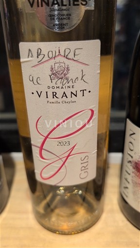 Provence, hạ lưu Rhône, Corse Địa Trung Hải Domaine Virant Gris 2023