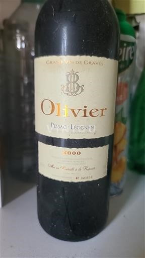 Burdeos Pessac-Léognan Grand Cru Château Olivier 2000