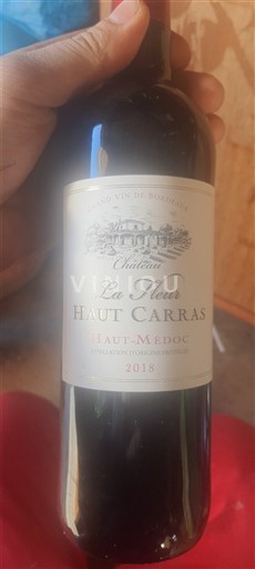 Burdeos Haut-Médoc Château La Fleur Haut Carras 2018